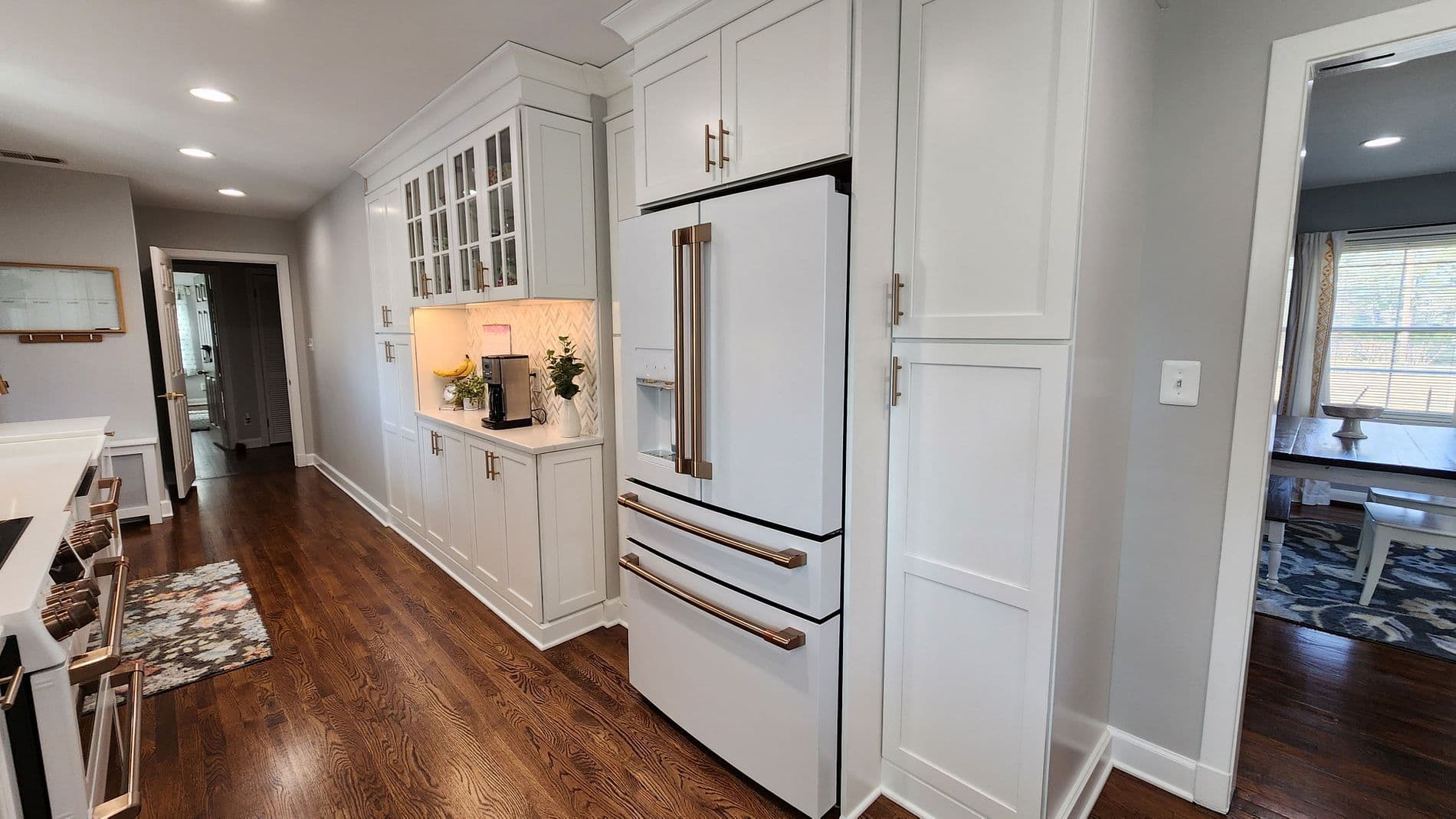 After Job White Kitchen